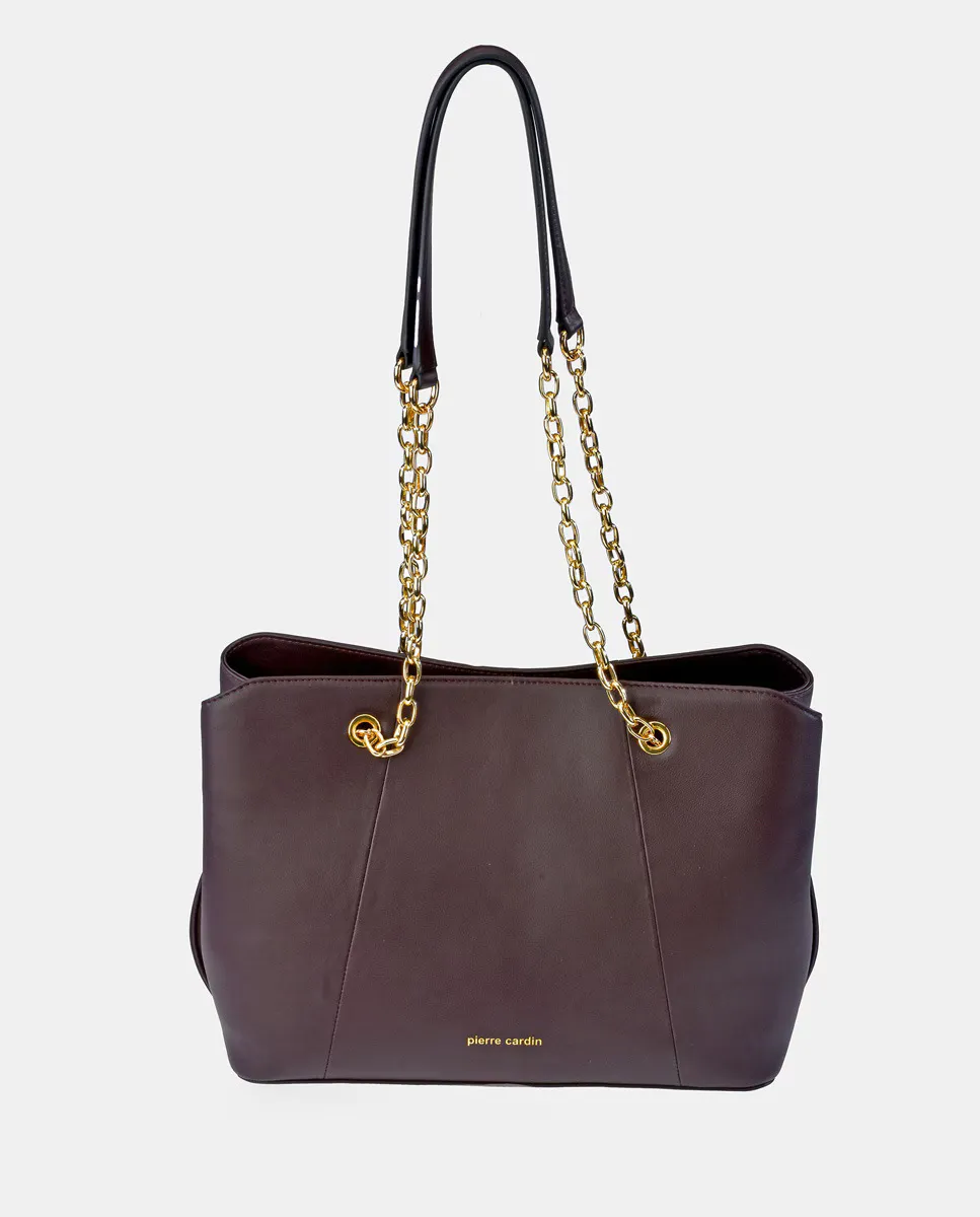 Большая сумка-тоут с двойными кожаными ручками в темно-синем цвете Pierre Cardin, фиолетовый
Большая сумка-тоут с двойными кожаными ручками в темно-синем цвете Pierre Cardin, фиолетовый