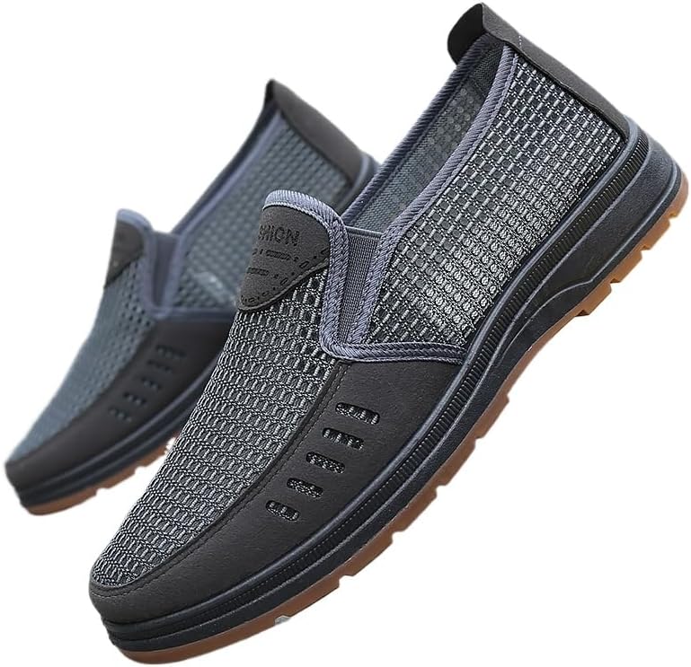 Мужские слипоны, повседневные дышащие кеды с поддержкой свода стопы, легкие сетчатые мокасины для пляжа, вождения, прогулок и шопинга Hhhchpm, серый
Мужские слипоны, повседневные дышащие кеды с поддержкой свода стопы, легкие сетчатые мокасины для пляжа, вождения, прогулок и шопинга Hhhchpm, серый