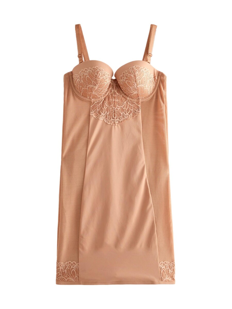 Платье с лифом Next, коричневый
Платье с лифом Next, коричневый