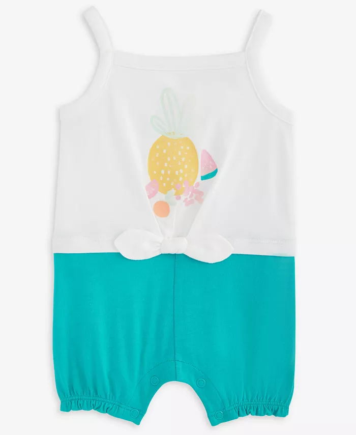 Детский комбинезон для девочек с фруктовым принтом и цветными блоками First Impressions, белый
Детский комбинезон для девочек с фруктовым принтом и цветными блоками First Impressions, белый