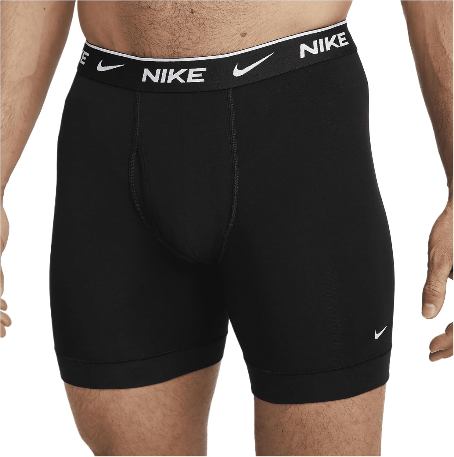 Мужские трусы-боксеры Nike Essential Cotton Stretch W/Fly (3 шт.), Black/Black(Ke1167-001)
Мужские трусы-боксеры Nike Essential Cotton Stretch W/Fly (3 шт.), Black/Black(Ke1167-001)