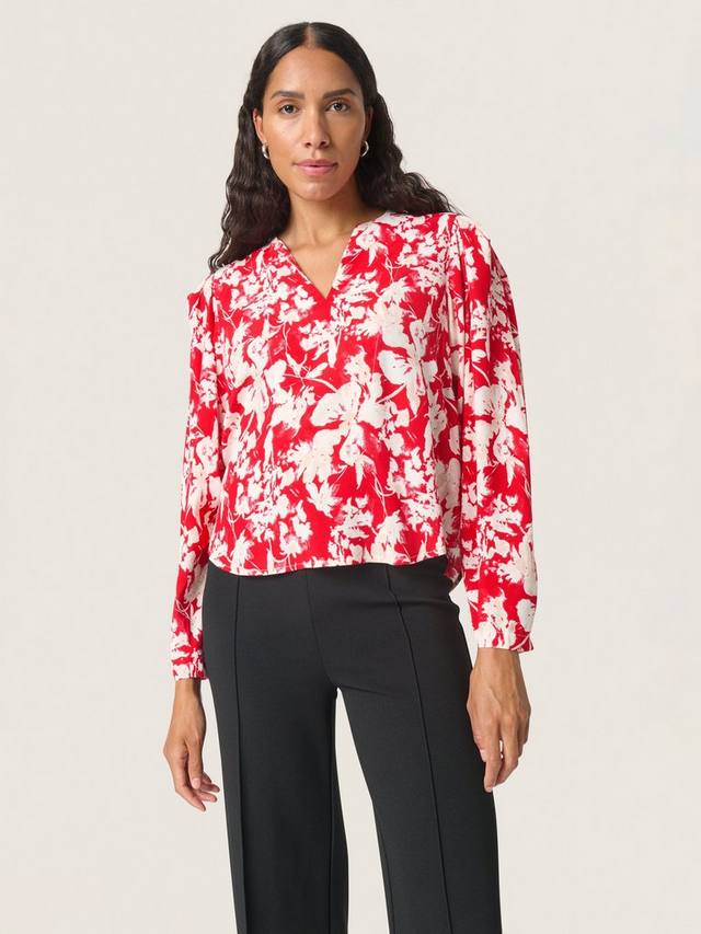 Топ с линейным цветочным принтом Soaked In Luxury, Salsa/White
Топ с линейным цветочным принтом Soaked In Luxury, Salsa/White