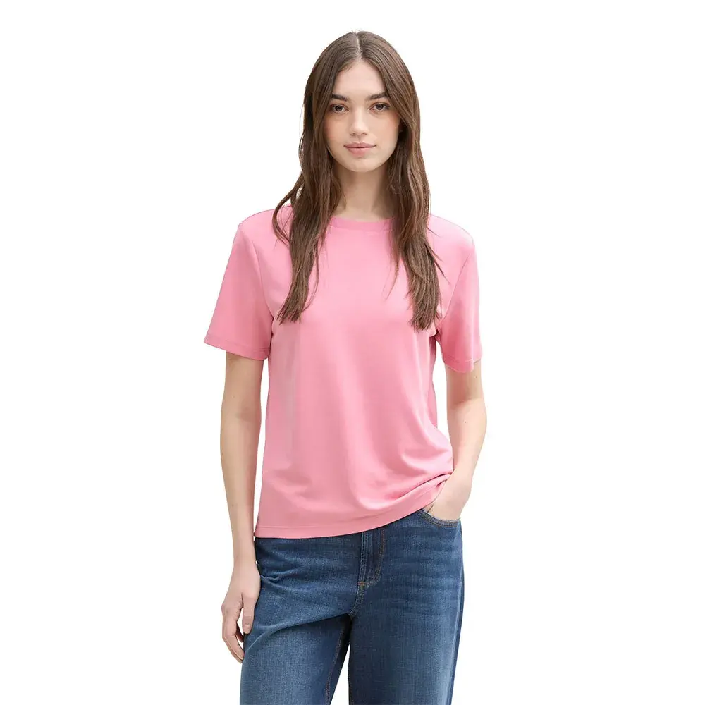 Футболка с коротким рукавом Tom Tailor Modern Fluent, розовый
Футболка с коротким рукавом Tom Tailor Modern Fluent, розовый