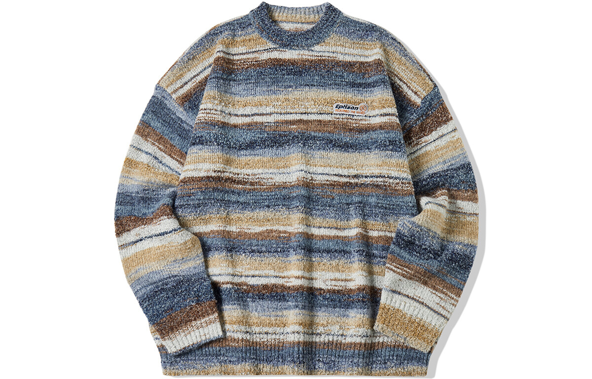 Свитер унисекс EPTISON, Желтые/синие полосы
Свитер унисекс EPTISON, Желтые/синие полосы