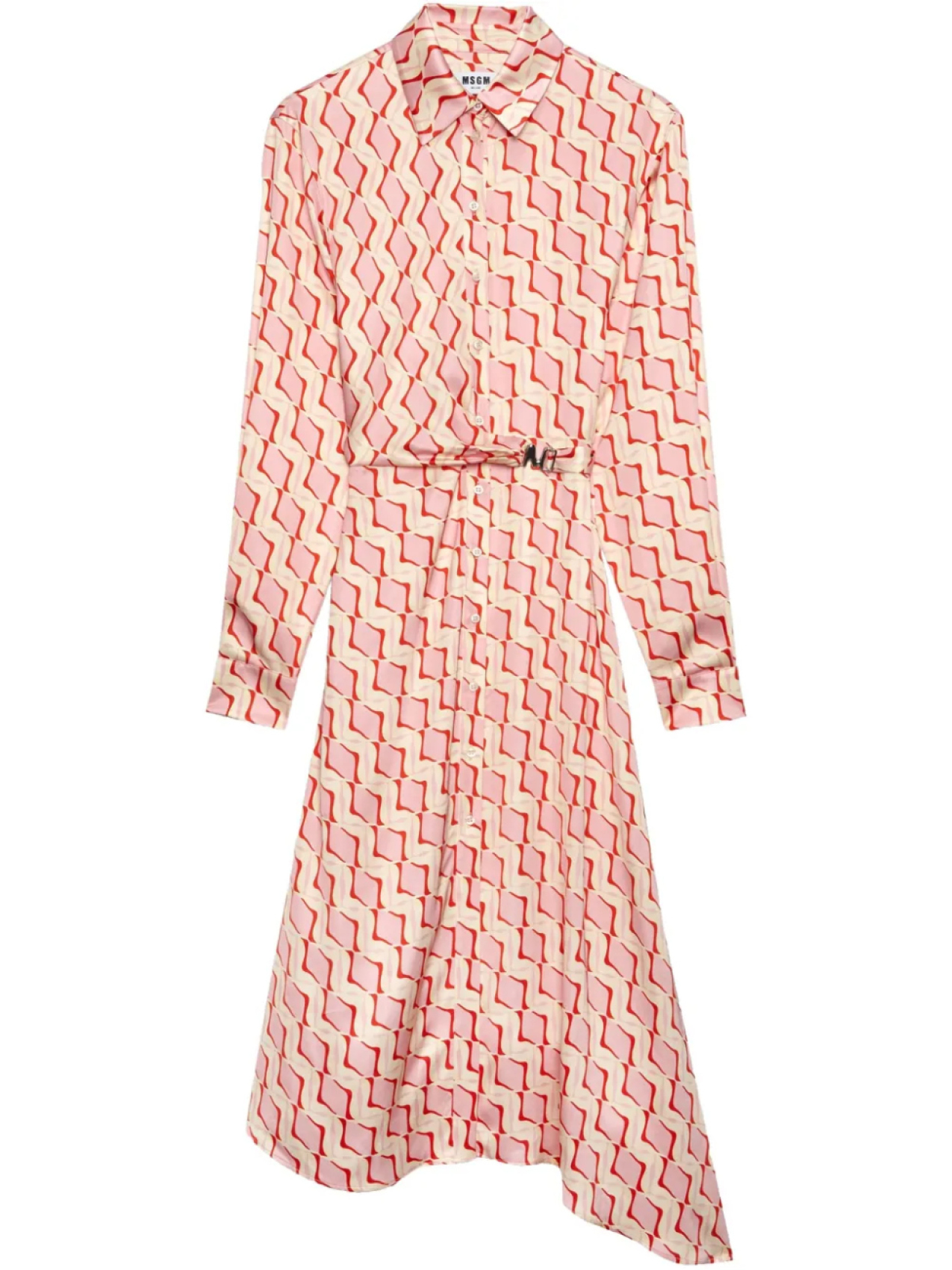 Платье с геометрическим узором MSGM, розовый
Платье с геометрическим узором MSGM, розовый