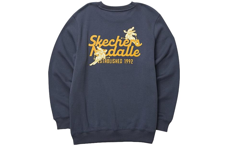 Свитшот унисекс угольно-серый Skechers
Свитшот унисекс угольно-серый Skechers