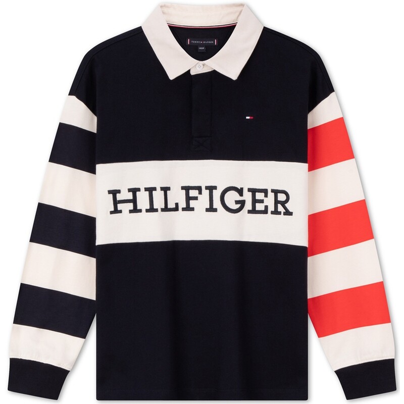 Детская рубашка-поло Tommy Hilfiger, цвет Black, white, red, color-blocked 214
Детская рубашка-поло Tommy Hilfiger, цвет Black, white, red, color-blocked 214