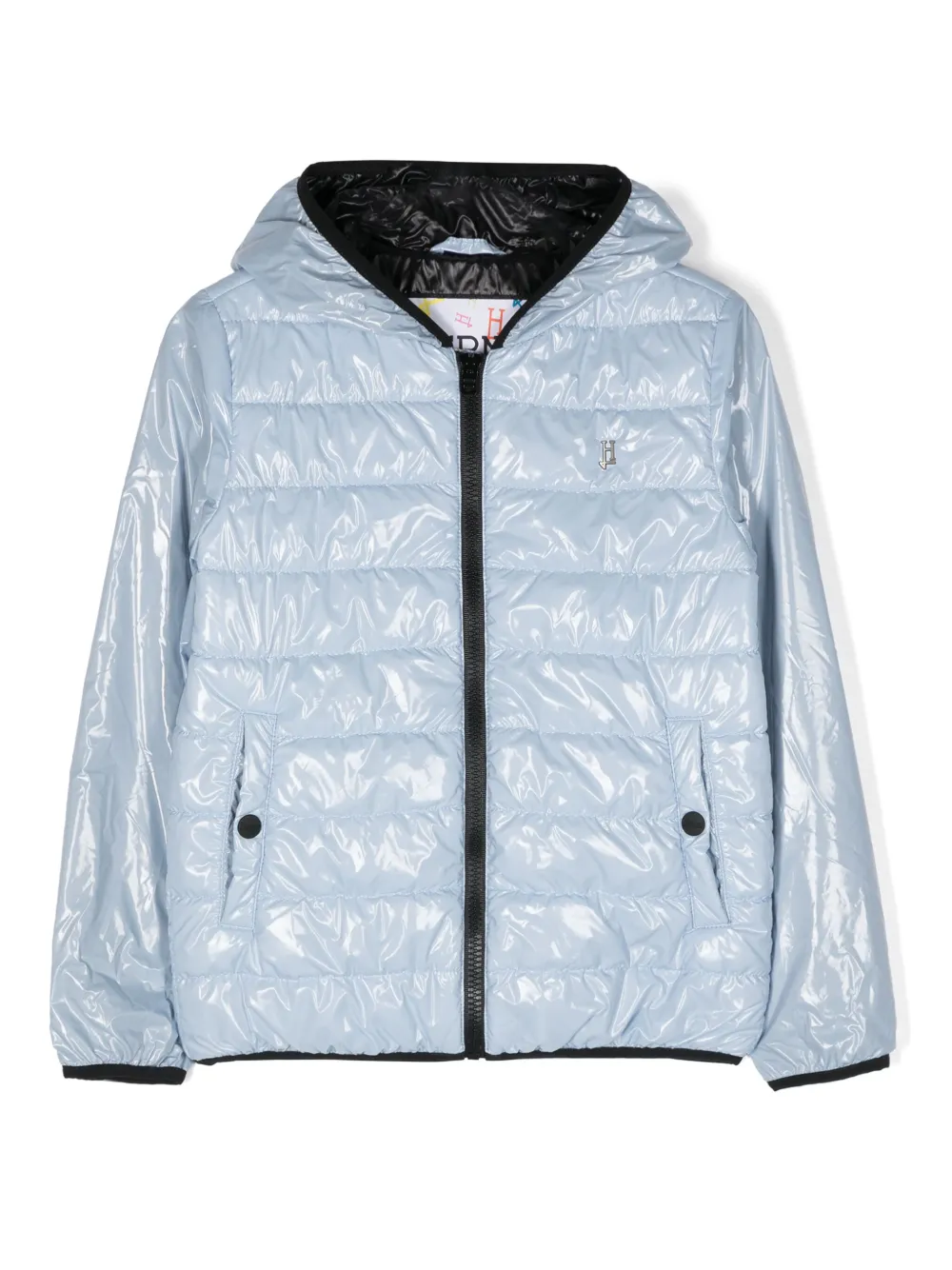 Пуховик с капюшоном Herno Kids, синий
Пуховик с капюшоном Herno Kids, синий