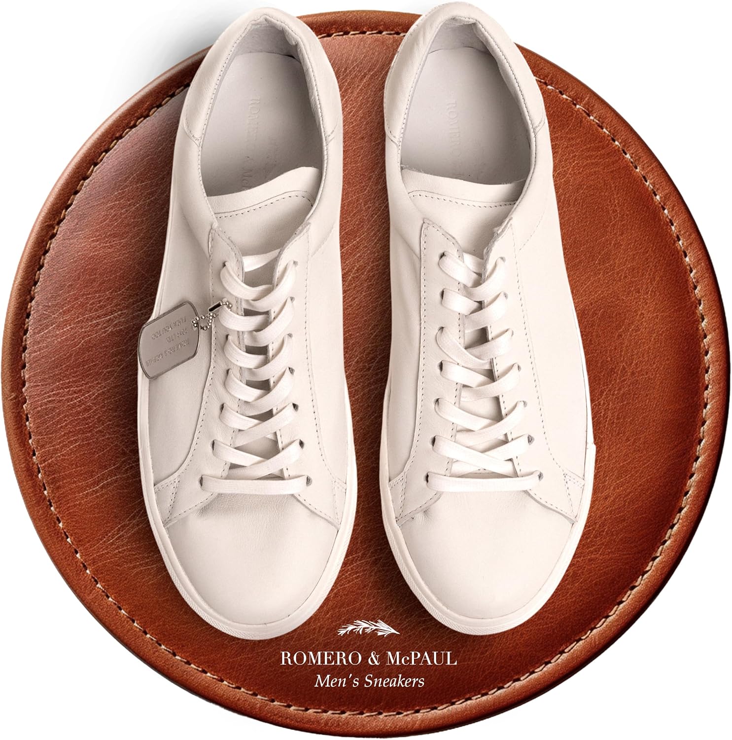 Мужские кроссовки, Кроссовки Brooklyn Clean Style, Съемная военная жетонная пластина, Romero MC Paul Romero & Mcpaul, белый
Мужские кроссовки, Кроссовки Brooklyn Clean Style, Съемная военная жетонная пластина, Romero MC Paul Romero & Mcpaul, белый