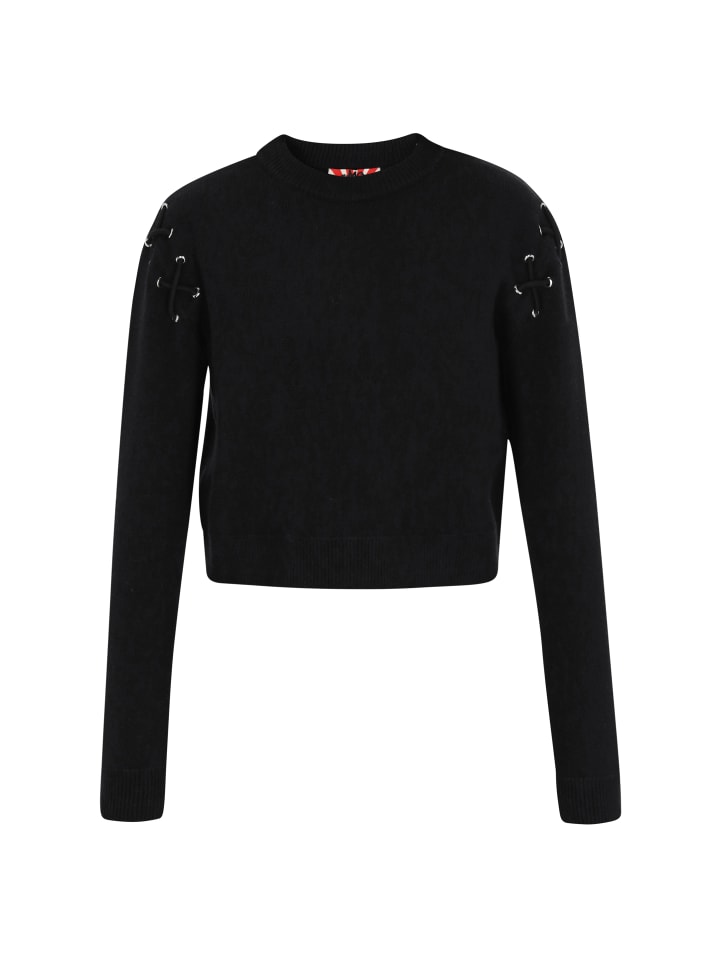 Женский свитер черного цвета myMo ROCKS
Женский свитер черного цвета myMo ROCKS