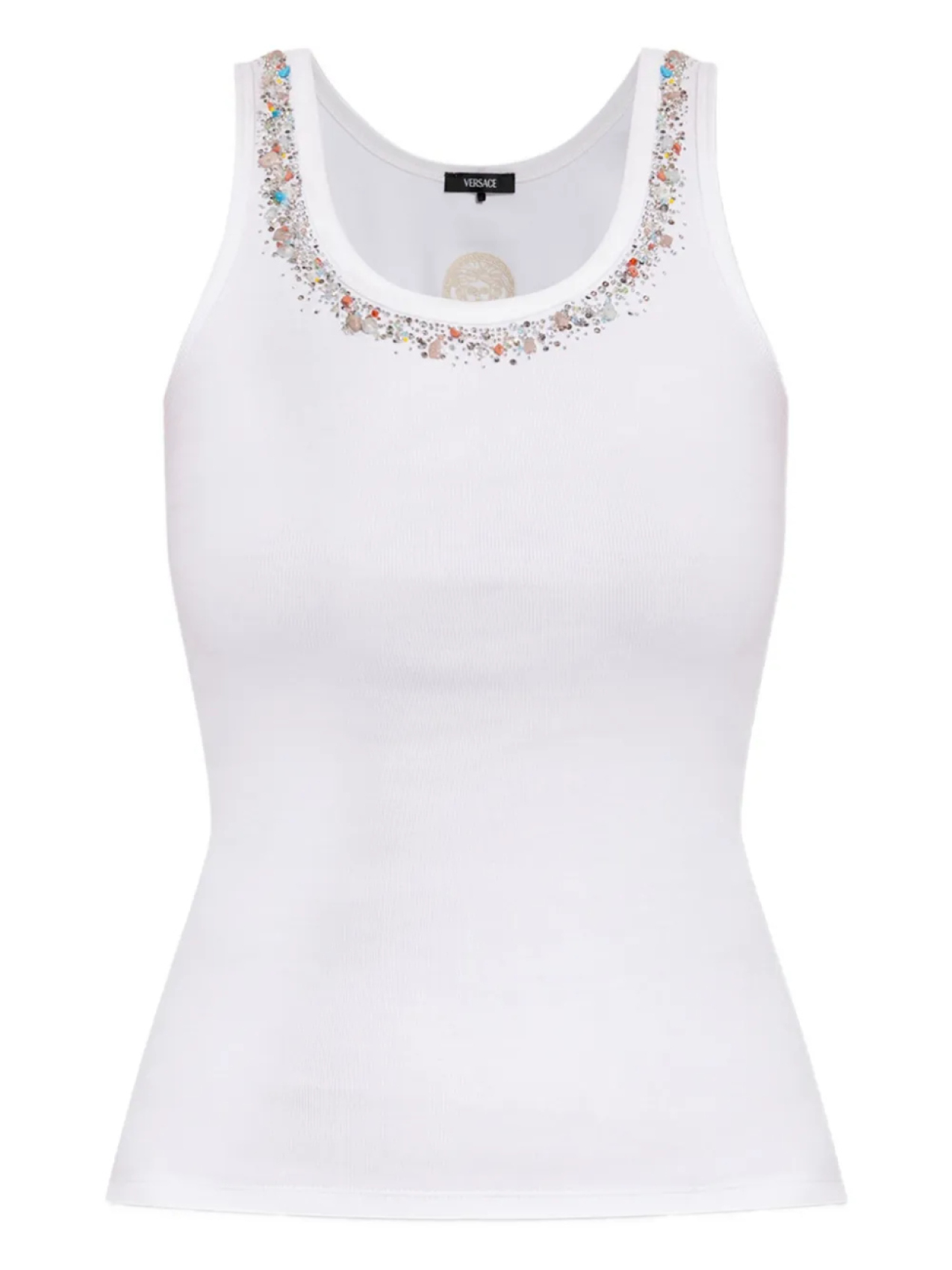 Вышитая майка Versace, белый
Вышитая майка Versace, белый