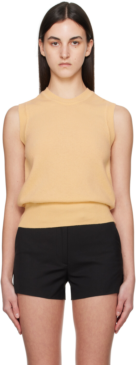 Шерстяной жилет с U-образным вырезом Nothing Written, желтый
Шерстяной жилет с U-образным вырезом Nothing Written, желтый