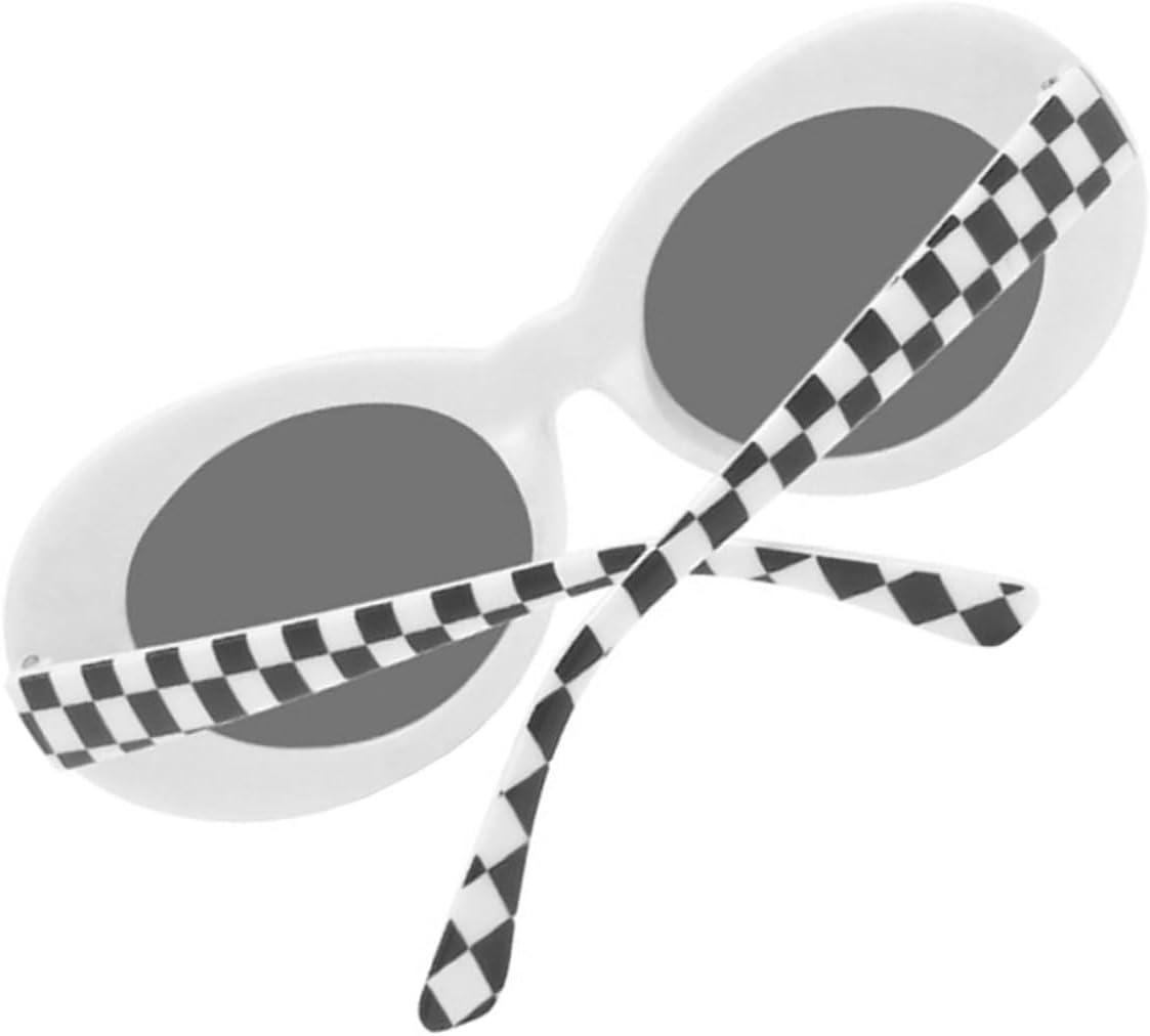 Овальные солнцезащитные очки SECFOU для женщин, винтажные дорожные солнцезащитные очки в стиле ретро с овальной оправой, летние аксессуары, стильные портативные очки, Multi -Material:PC -The sunglasses have supple nose pads
Овальные солнцезащитные очки SECFOU для женщин, винтажные дорожные солнцезащитные очки в стиле ретро с овальной оправой, летние аксессуары, стильные портативные очки, Multi -Material:PC -The sunglasses have supple nose pads