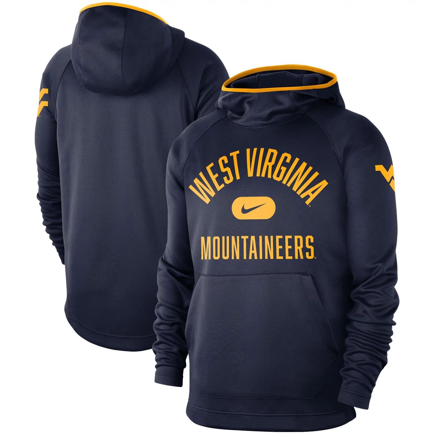 Мужской темно-синий пуловер с капюшоном Nike West Virginia Mountaineers Basketball Spotlight Performance реглан
Мужской темно-синий пуловер с капюшоном Nike West Virginia Mountaineers Basketball Spotlight Performance реглан
