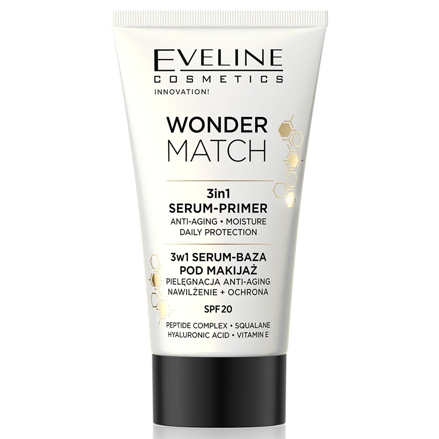 Сыворотка-база под макияж Eveline Cosmetics Wonder Match, 30 мл
Сыворотка-база под макияж Eveline Cosmetics Wonder Match, 30 мл