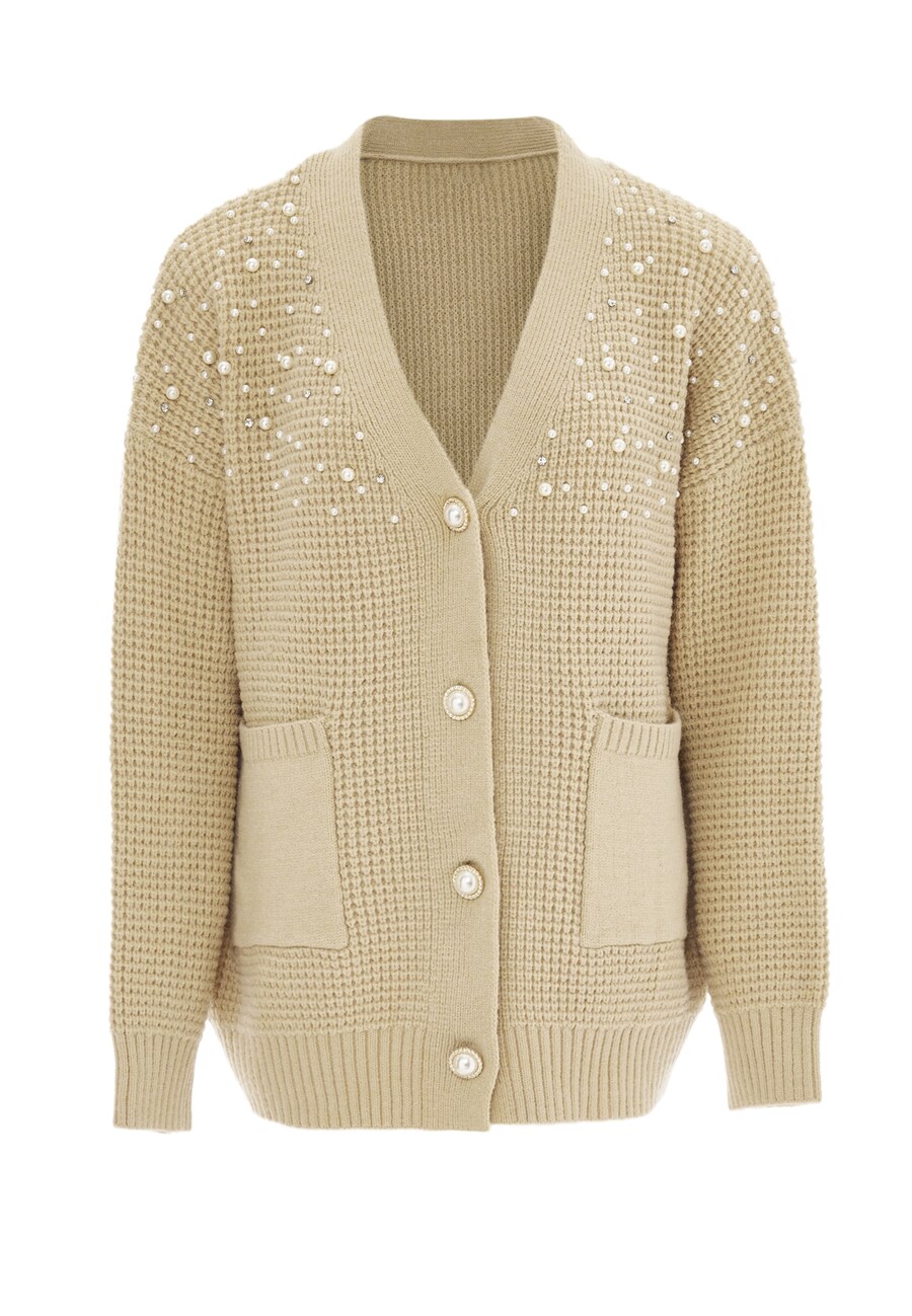 Вязаный кардиган caissa, бежевый
Вязаный кардиган caissa, бежевый