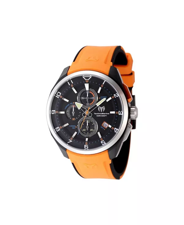 Мужские кварцевые часы tm-318128 Ocean с черным циферблатом Technomarine, orange
Мужские кварцевые часы tm-318128 Ocean с черным циферблатом Technomarine, orange
