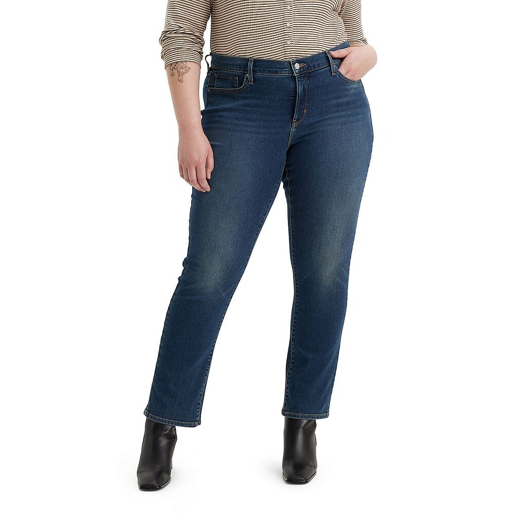 Корректирующие прямые джинсы Levi’s 314 больших размеров Levi's, цвет Zealus Blue
Корректирующие прямые джинсы Levi’s 314 больших размеров Levi's, цвет Zealus Blue