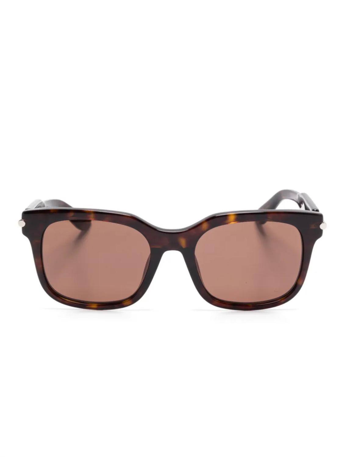 Солнцезащитные очки в квадратной оправе Alexander McQueen Eyewear, коричневый
Солнцезащитные очки в квадратной оправе Alexander McQueen Eyewear, коричневый