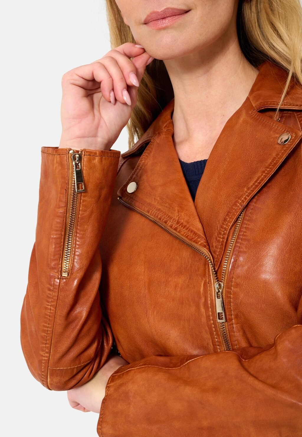 Кожаная куртка ANTONIA Ricano, цвет Cognac
Кожаная куртка ANTONIA Ricano, цвет Cognac