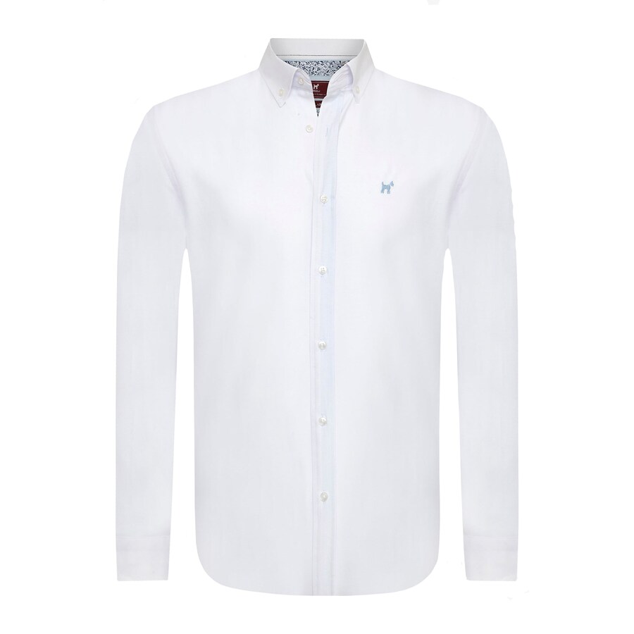 Рубашка на пуговицах классического кроя Williot, белый
Рубашка на пуговицах классического кроя Williot, белый