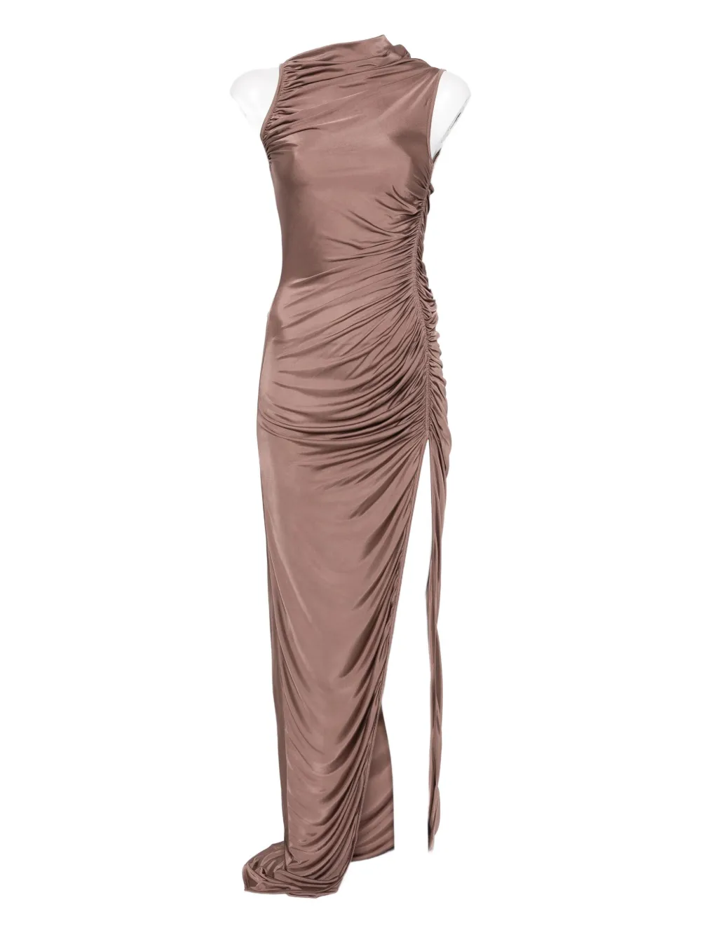 Макси-платье с драпировкой Rick Owens Lilies, коричневый
Макси-платье с драпировкой Rick Owens Lilies, коричневый