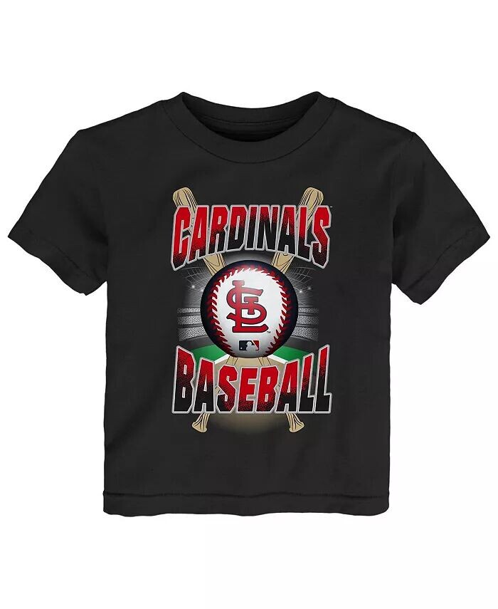 Черная футболка St. Louis Cardinals для специального мероприятия для мальчиков и девочек для малышей Outerstuff
Черная футболка St. Louis Cardinals для специального мероприятия для мальчиков и девочек для малышей Outerstuff