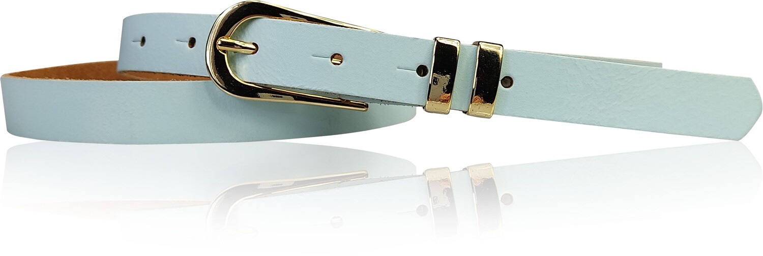 Кожаный ремень FRONHOFER, аква
Кожаный ремень FRONHOFER, аква