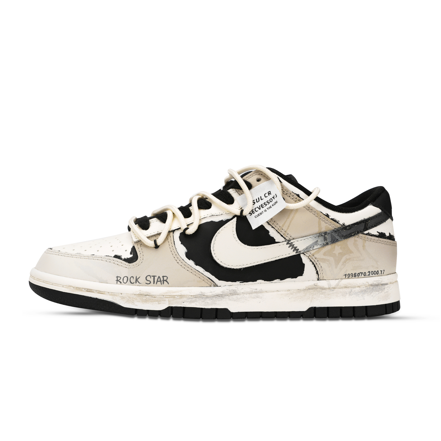 Nike Dunk Black White, Spotty Abrasion Resistant Slip Resistant низкие кроссовки для скейтбординга унисекс Khaki
Nike Dunk Black White, Spotty Abrasion Resistant Slip Resistant низкие кроссовки для скейтбординга унисекс Khaki