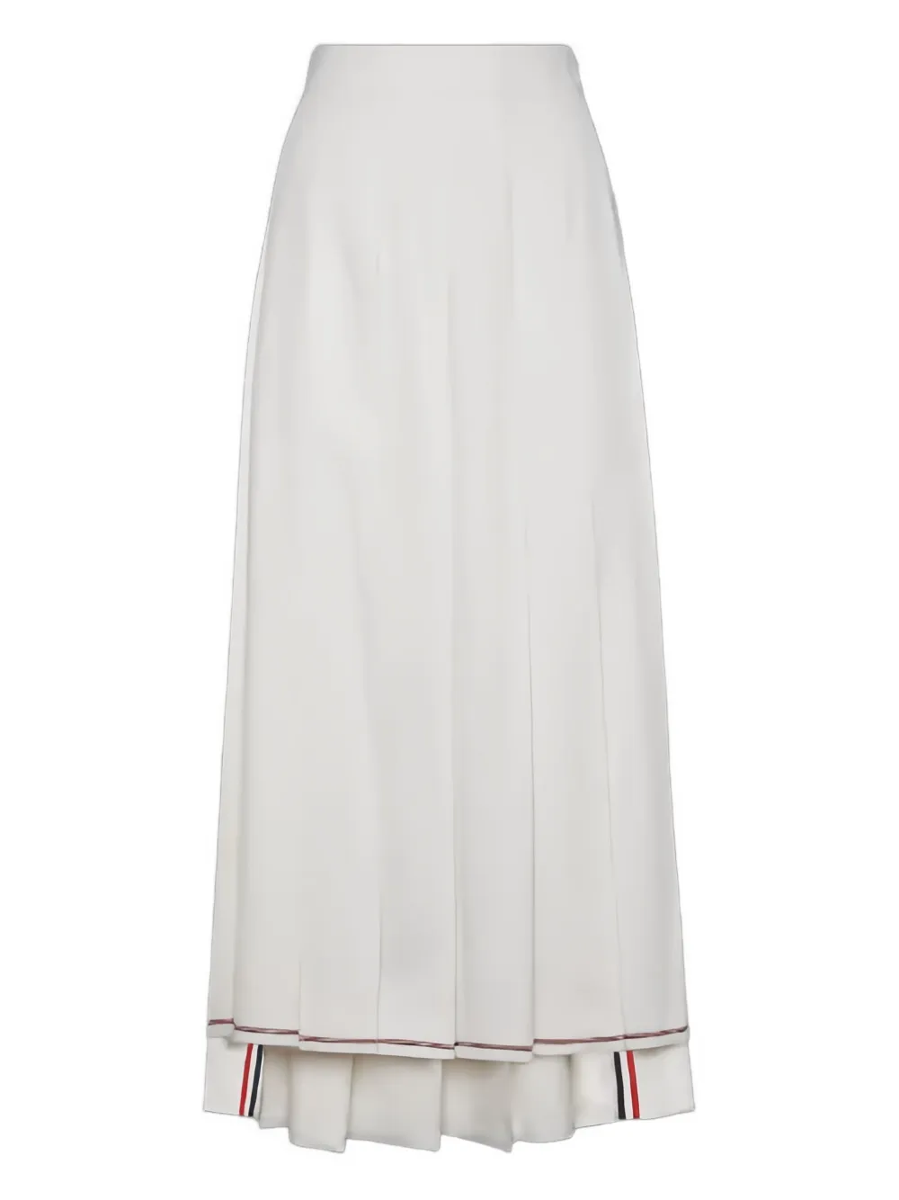 Юбка со складками и панелями THOM BROWNE, белый
Юбка со складками и панелями THOM BROWNE, белый