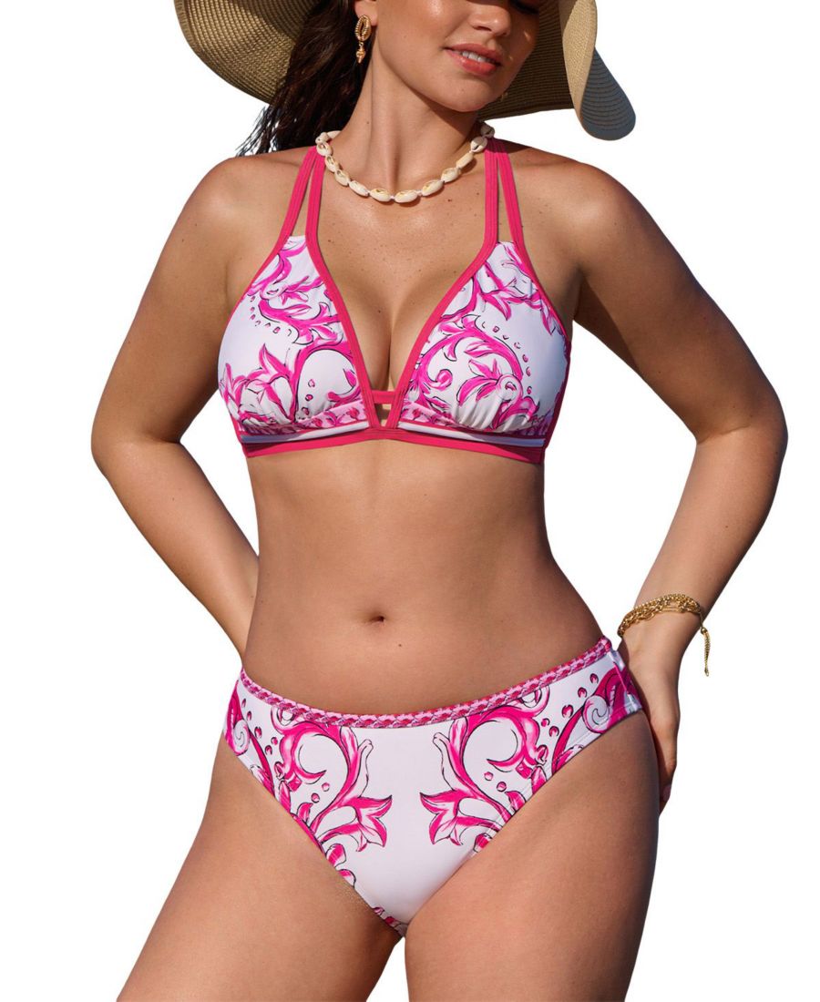 Женский бикини-комплект Crimson Meadow DD+ Cupshe, Pink
Женский бикини-комплект Crimson Meadow DD+ Cupshe, Pink