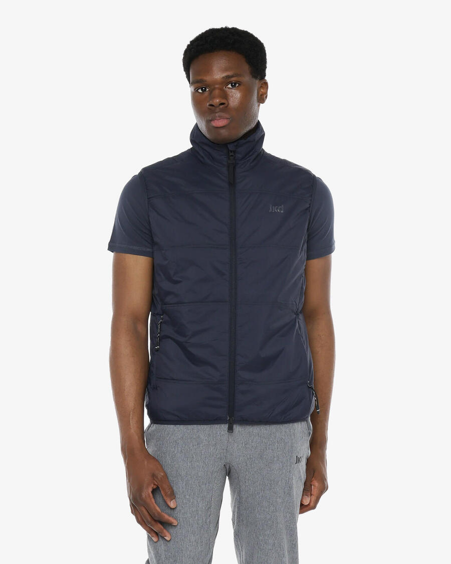 JAKED Мужская синтетическая фитнес-куртка темно-синего и ледяного цвета
JAKED Мужская синтетическая фитнес-куртка темно-синего и ледяного цвета