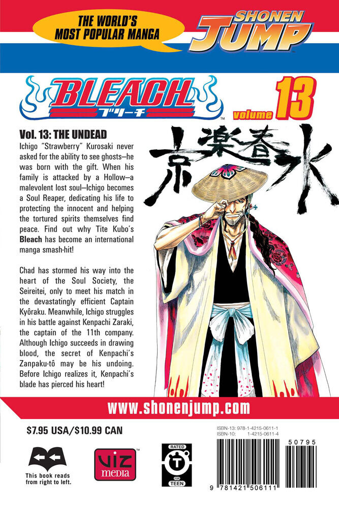 Манга BLEACH Manga Volume 13
Манга BLEACH Manga Volume 13
