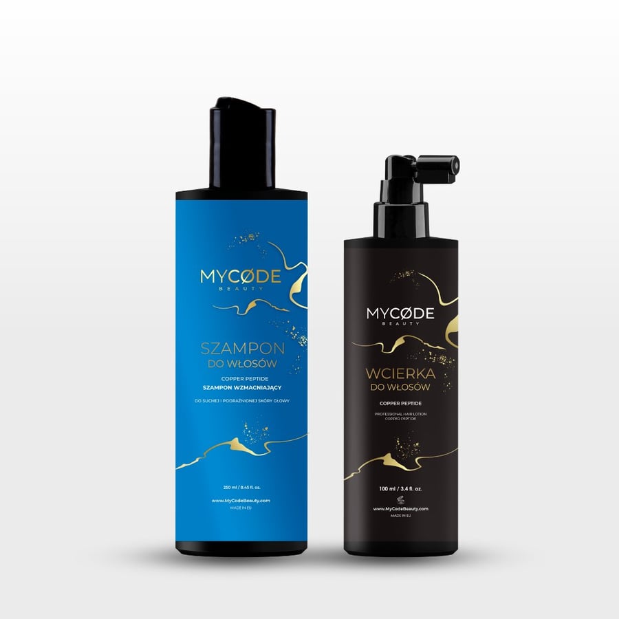 MyCode Beauty, Пептидный дуэт: лосьон и укрепляющий шампунь
MyCode Beauty, Пептидный дуэт: лосьон и укрепляющий шампунь