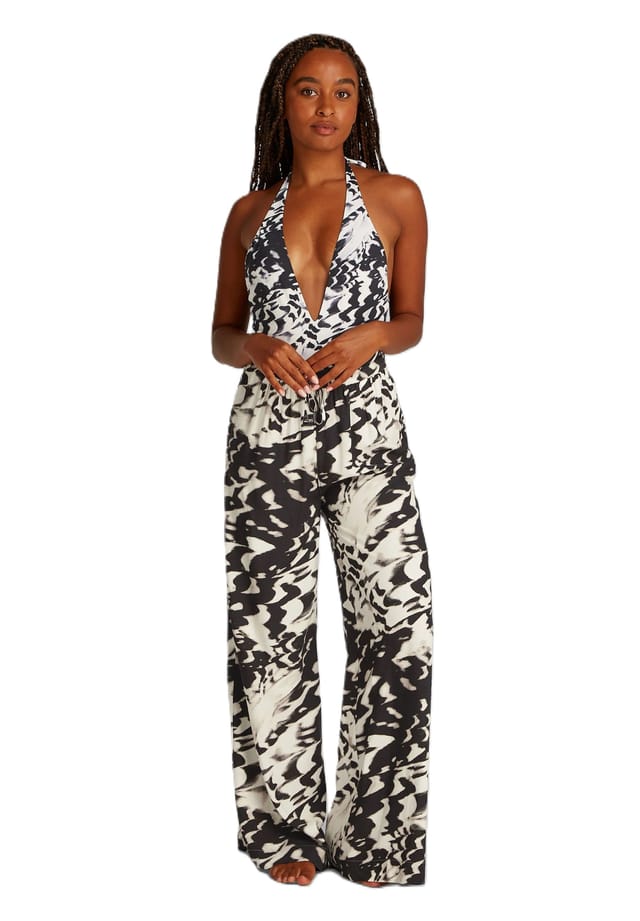 Брюки из ткани с завязками Calvin Klein, черный
Брюки из ткани с завязками Calvin Klein, черный