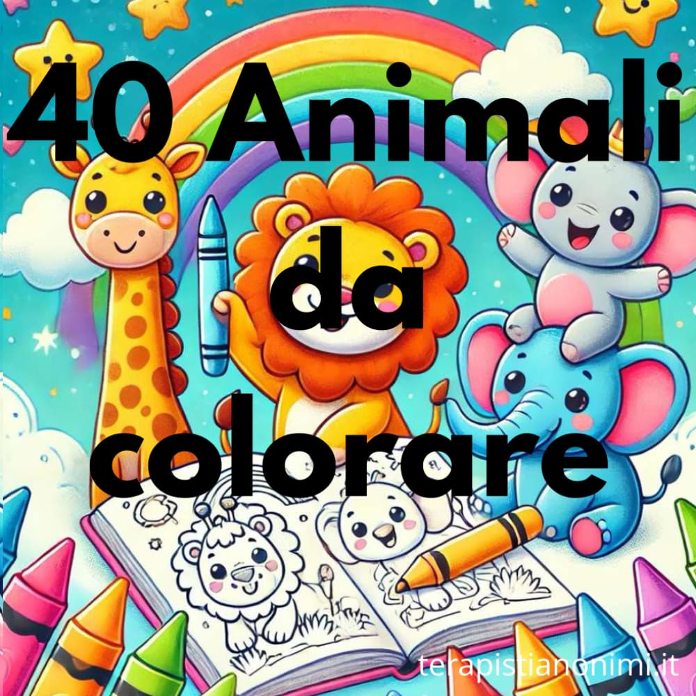 40 Animali da colorare (Italian Edition) (Independently published)
40 Animali da colorare (Italian Edition) (Independently published)
