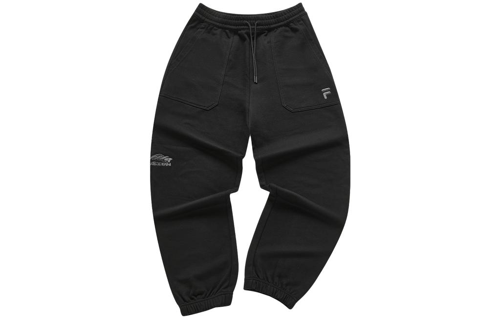 Рабочие спортивные трикотажные брюки мужские Jet Black FILA FUSION
Рабочие спортивные трикотажные брюки мужские Jet Black FILA FUSION