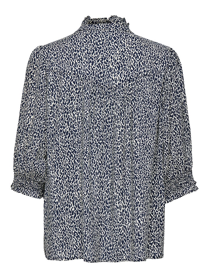 Блузка темно-синего/белого цвета ONLY
Блузка темно-синего/белого цвета ONLY