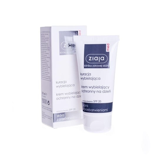 Дневной защитный отбеливающий крем, SPF 20, 50 мл Ziaja, Med
Дневной защитный отбеливающий крем, SPF 20, 50 мл Ziaja, Med