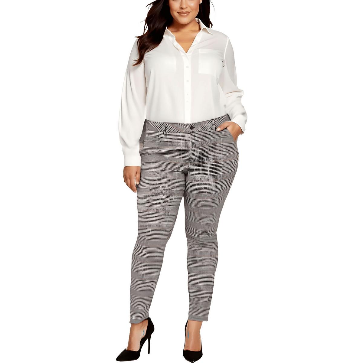 Женские брюки прямого кроя Marilyn в клетку из полиэстера Plus NYDJ, Winchester Plaid
Женские брюки прямого кроя Marilyn в клетку из полиэстера Plus NYDJ, Winchester Plaid