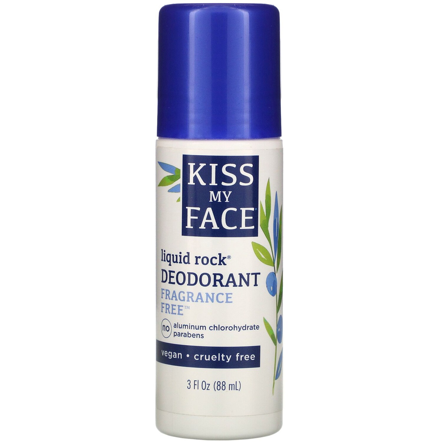 Kiss My Face Liquid Rock Deodorant Fragrance Free 3 fl oz (88 ml)
Kiss My Face Liquid Rock Deodorant Fragrance Free 3 fl oz (88 ml)