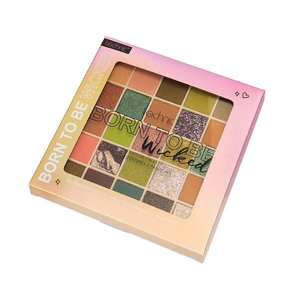 Палитра теней для век TECHNIC Born To Be Wicked Eyeshadow Palette
Палитра теней для век TECHNIC Born To Be Wicked Eyeshadow Palette