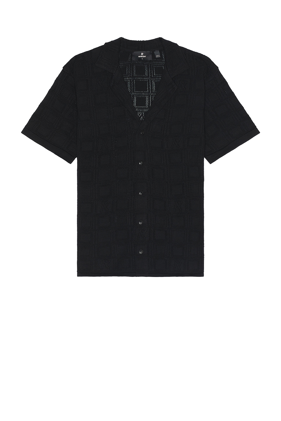 Кружевная трикотажная рубашка Represent, черный
Кружевная трикотажная рубашка Represent, черный