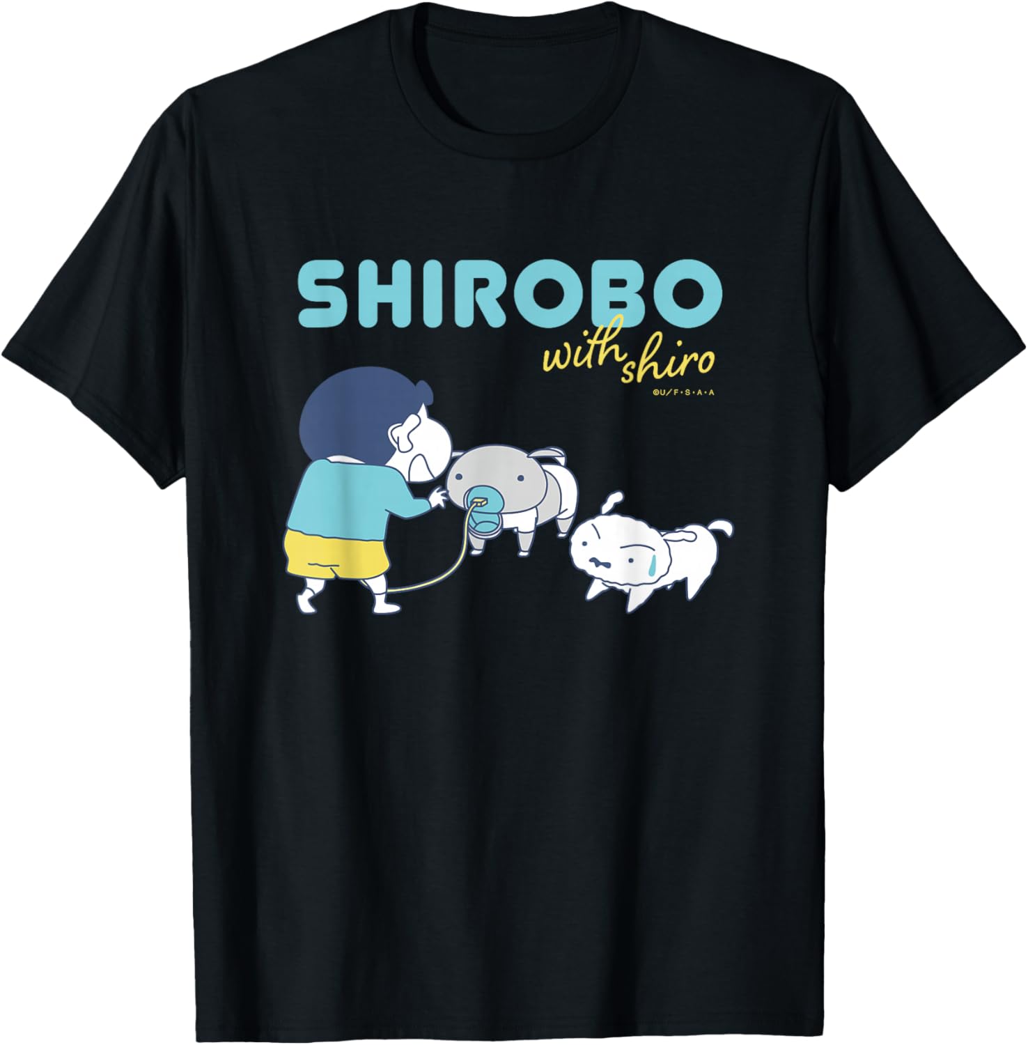 Футболка Crayon Shin-chan Shirobo And Shiro Crayon Shinchan, черный
Футболка Crayon Shin-chan Shirobo And Shiro Crayon Shinchan, черный