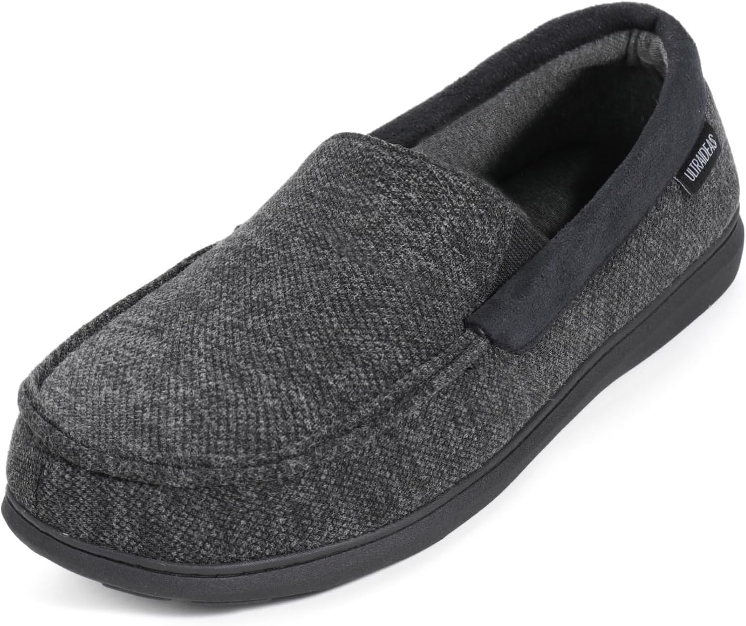 Мужские мокасины ULTRAIDEAS с мыском-«мок» - домашние и тапочки с памяью формы, дышащим и теплым вязаным верхом, черный
Мужские мокасины ULTRAIDEAS с мыском-«мок» - домашние и тапочки с памяью формы, дышащим и теплым вязаным верхом, черный