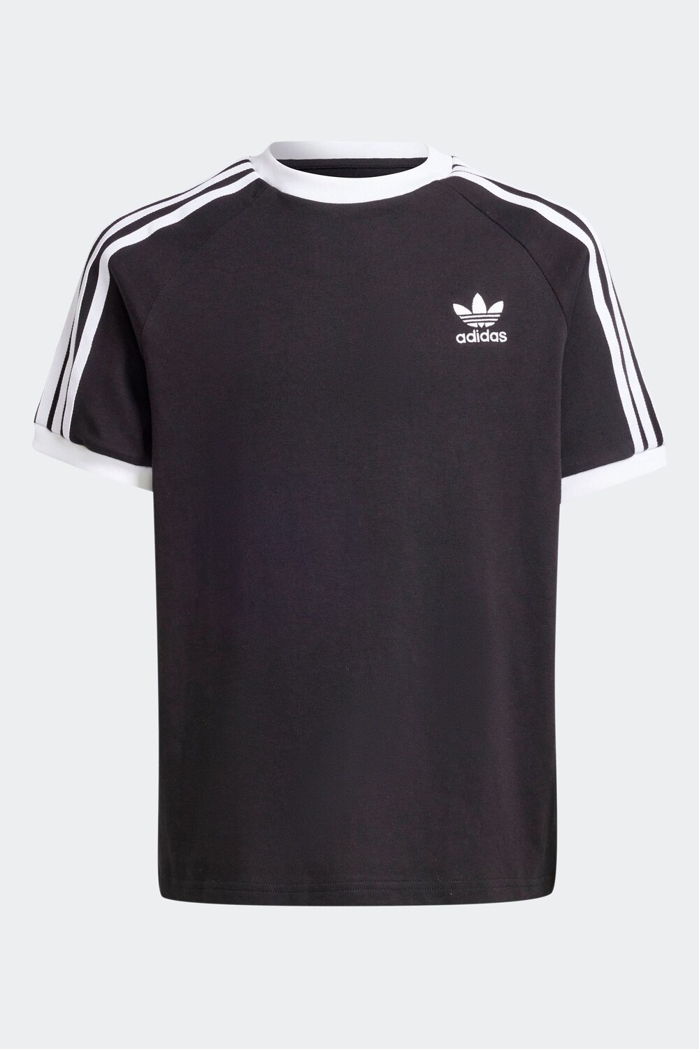 Детская оригинальная футболка с 3 полосками Adidas, черный
Детская оригинальная футболка с 3 полосками Adidas, черный