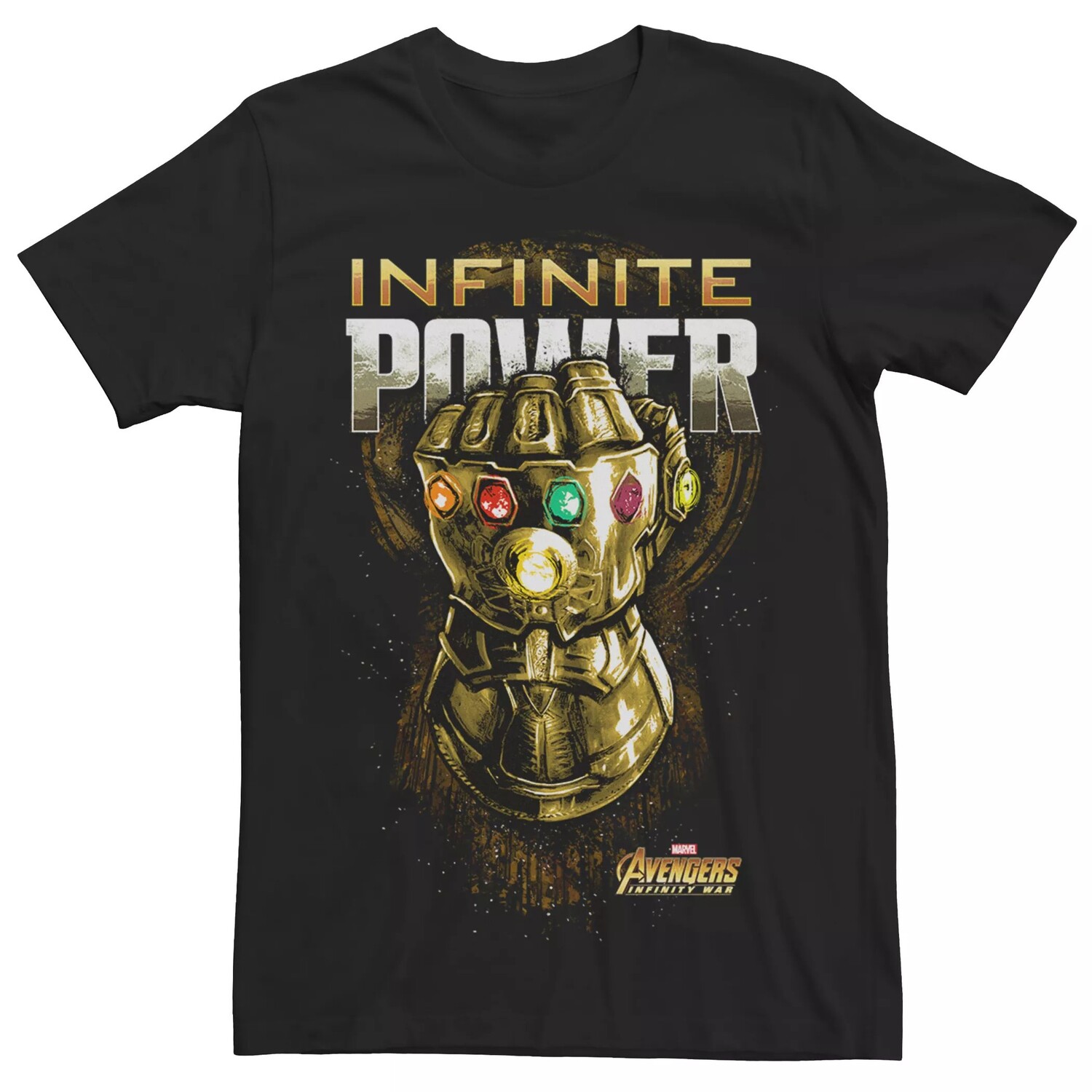 Мужская футболка Avengers Infinity War Infinite Power Gauntlet Licensed Character
Мужская футболка Avengers Infinity War Infinite Power Gauntlet Licensed Character