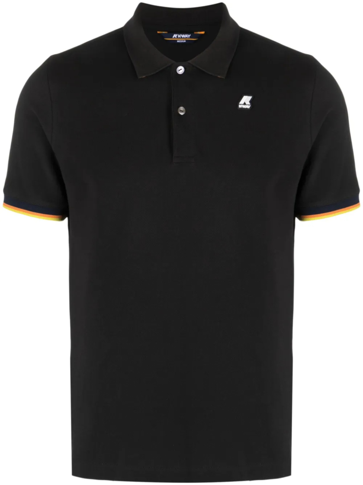 K-Way рубашка поло с нашивкой-логотипом, черный
K-Way рубашка поло с нашивкой-логотипом, черный