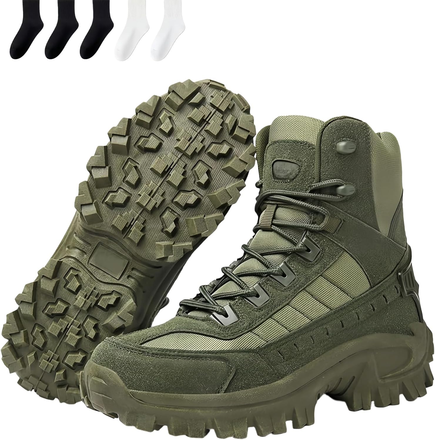 Кожаные ботинки Luxsines, мужские ортопедические защитные ботинки с проколозащитой, водонепроницаемые, противоусталостные, походные ботинки Generic, зеленый
Кожаные ботинки Luxsines, мужские ортопедические защитные ботинки с проколозащитой, водонепроницаемые, противоусталостные, походные ботинки Generic, зеленый