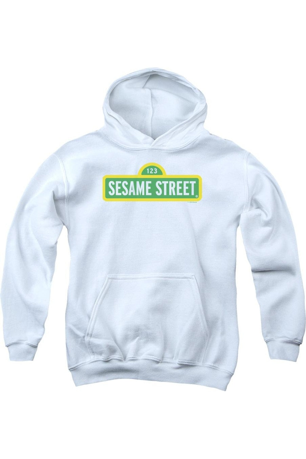 Молодежная толстовка с логотипом Sesame Street Gildan, белый
Молодежная толстовка с логотипом Sesame Street Gildan, белый